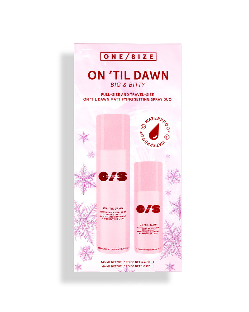 Translation missing: en.On 'Til Dawn Mattifying Waterproof Setting Spray Big & Bitty Duo