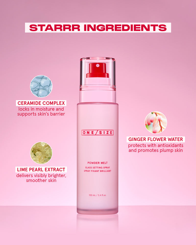 Powder Melt Glass Setting Spray