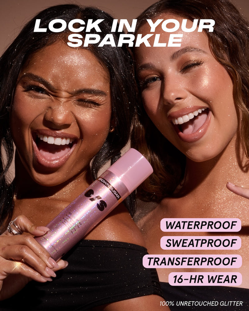 Translation missing: en.On ‘Til Dawn Waterproof Glitter Setting Spray In Brown Sugar