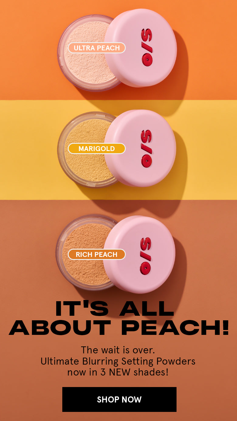 it's all about peach! Ultimate Blurring Setting Powders are now in 3 new shades