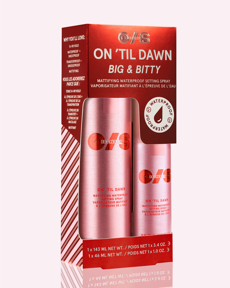 Big & Bitty On 'Til Dawn Mattifying Waterproof Setting Spray Duo