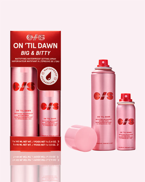 Big & Bitty On 'Til Dawn Mattifying Waterproof Setting Spray Duo