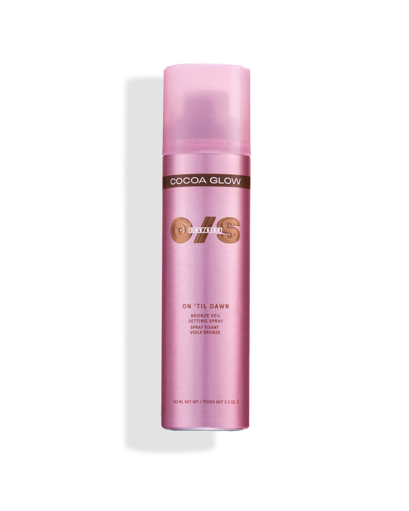 Translation missing: en.ONE/SIZE On 'Til Dawn Bronze Veil Waterproof Setting Spray, 3.4 oz bottle in Cocoa Glow