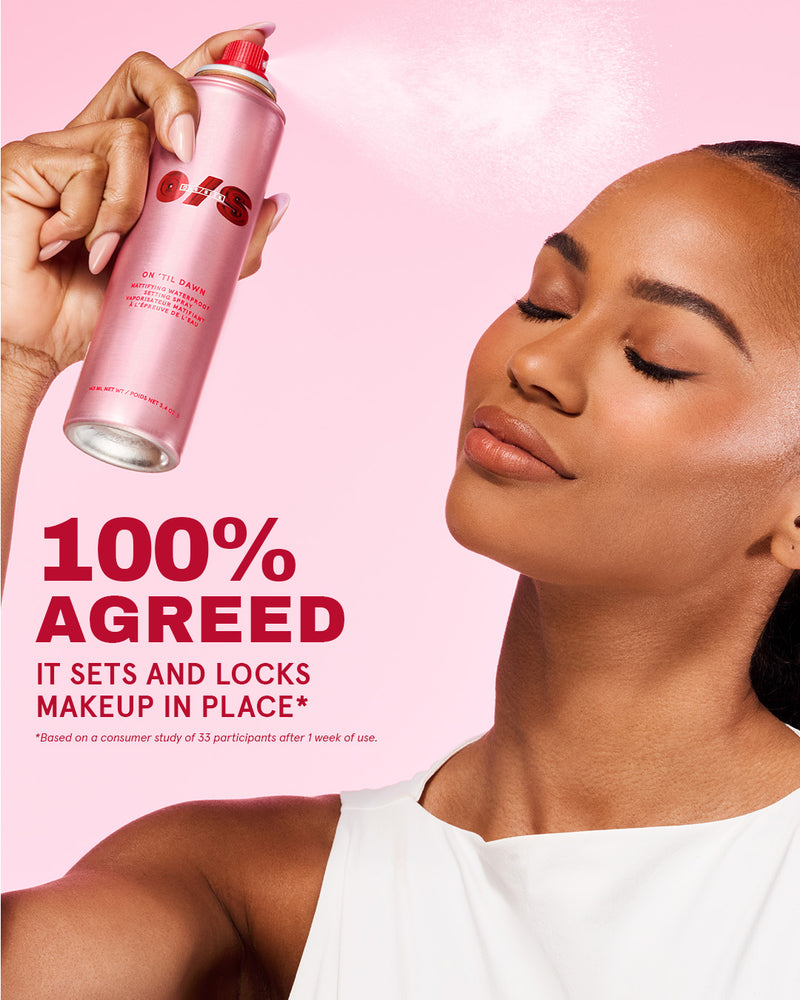 Translation missing: en.On 'Til Dawn Mattifying Waterproof Setting Spray Big & Bitty Duo