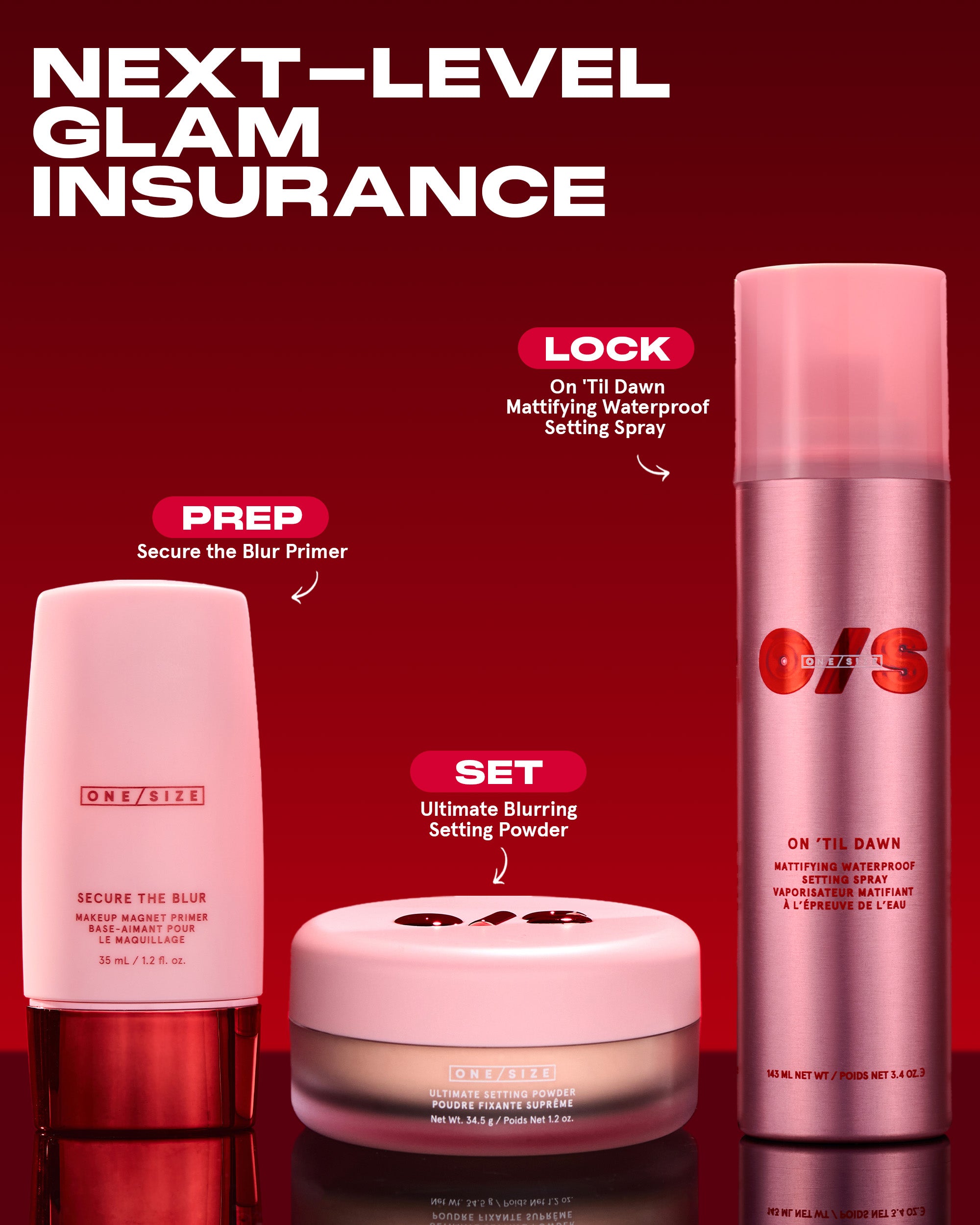 On 'Til Dawn Waterproof Setting Spray | 16-Hour Matte Hold | ONE