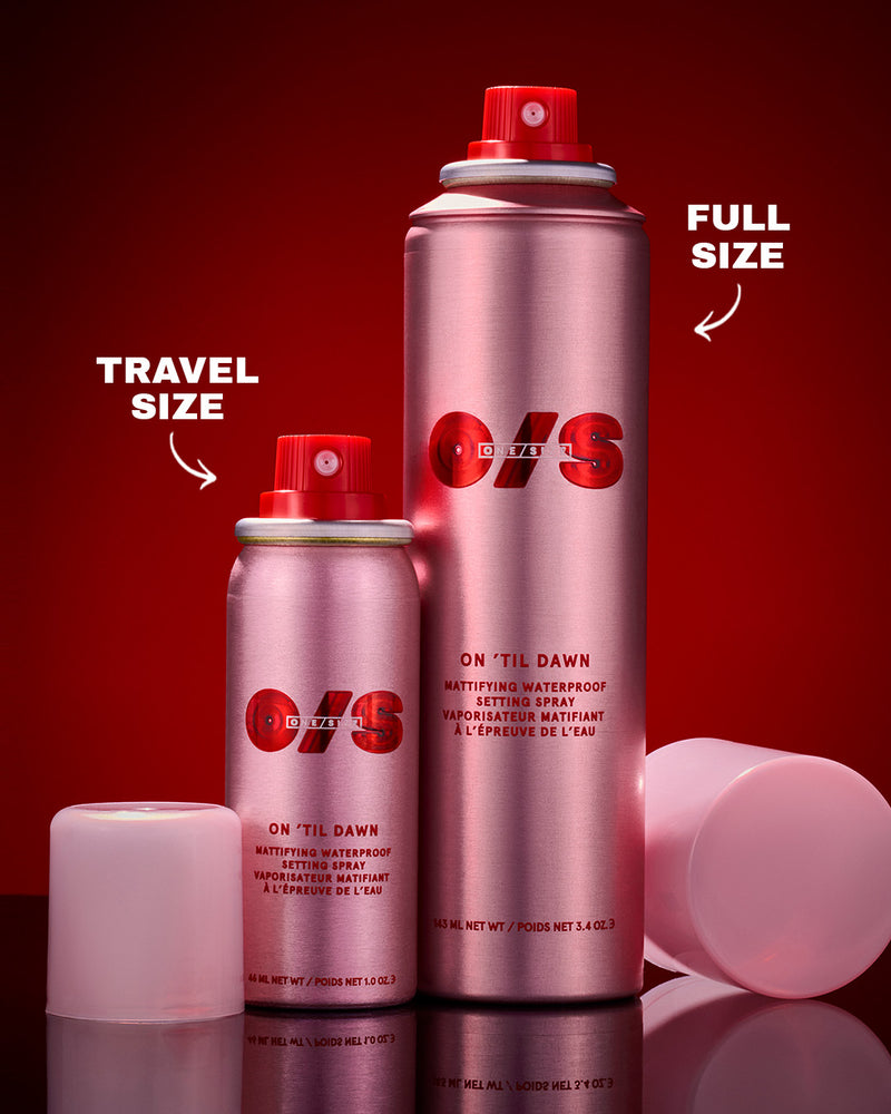 Translation missing: en.On 'Til Dawn Mattifying Waterproof Setting Spray Big & Bitty Duo