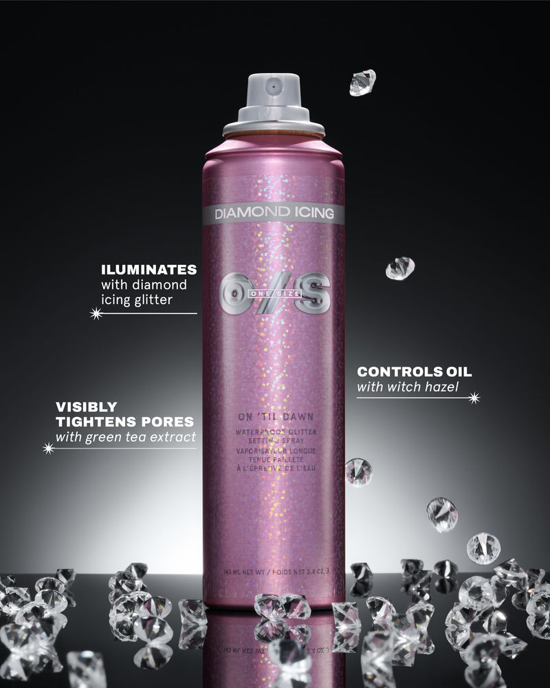 Translation missing: en.On 'Til Dawn Waterproof Glitter Setting Spray in Diamond Icing