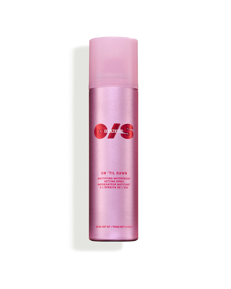 Translation missing: en.ONE/SIZE On 'Til Dawn Mattifying Waterproof Setting Spray, full size 3.4 oz bottle