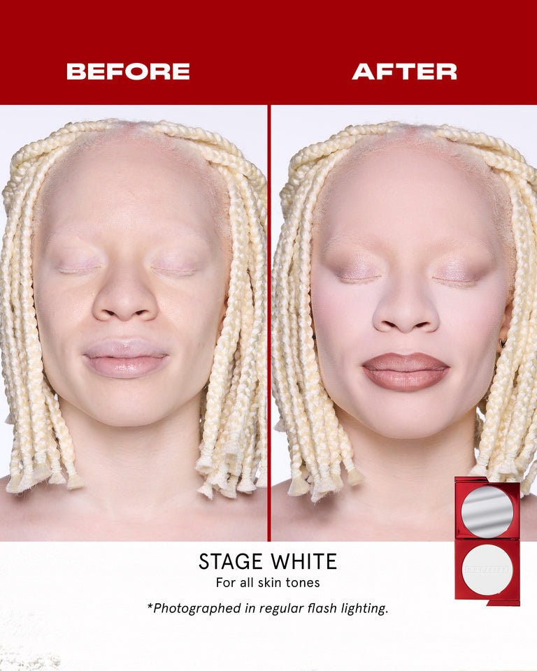 Turn Up The Base Versatile Powder Foundation - Stage White