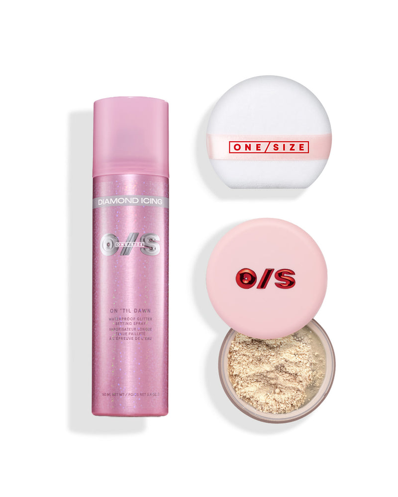 Translation missing: en.Mattify, Blur, Sparkle Setting Powder + Spray Set