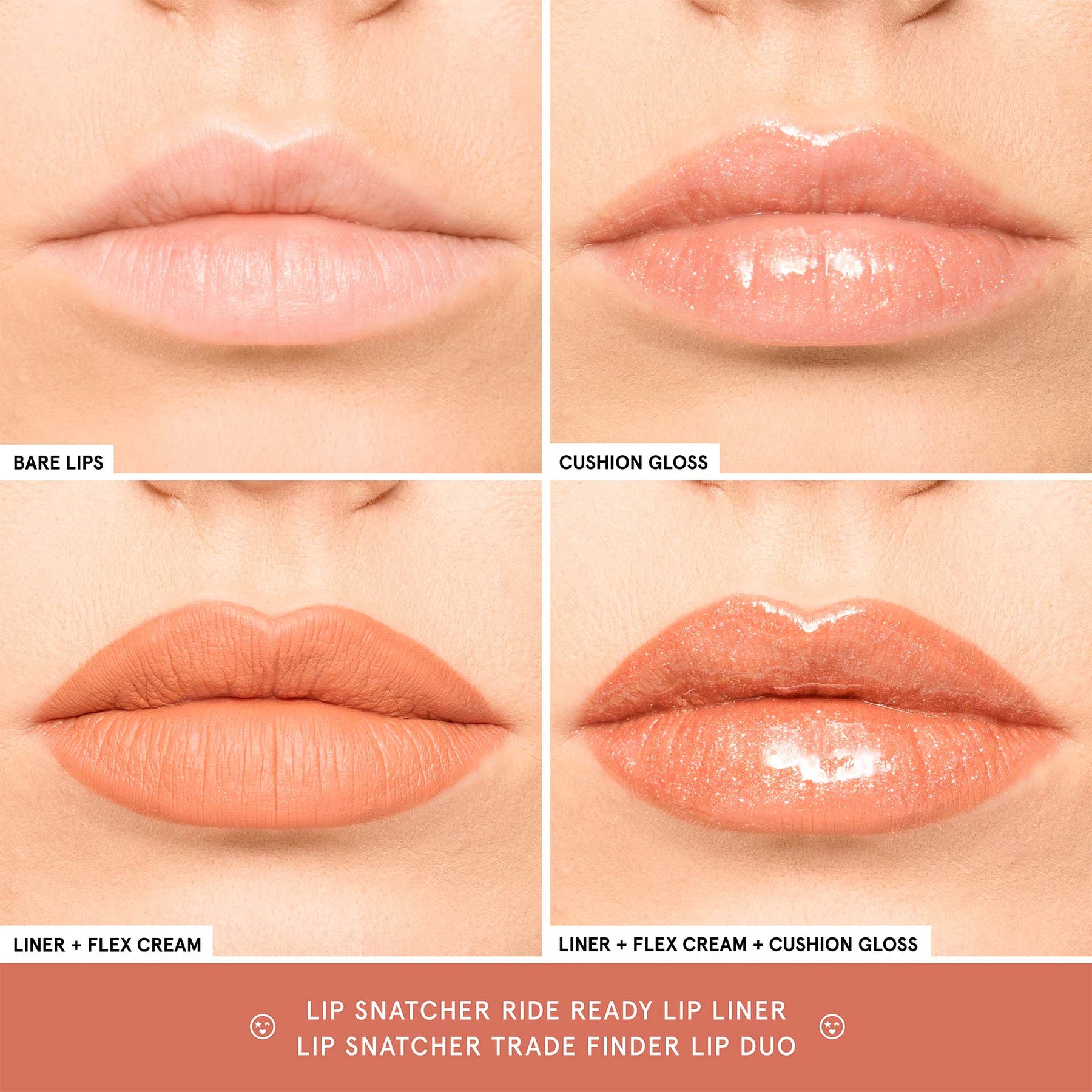 LIP SNATCHER Velvet Flex Cream & Cushion Gloss Lip Duo | ONE/SIZE by ...